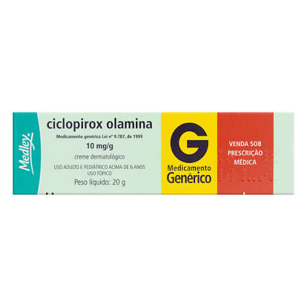 CICLOPIROX OLAMINA 10 mg/mg CREME DERMATOLOGICO x 1 BISNAGA 10 mg