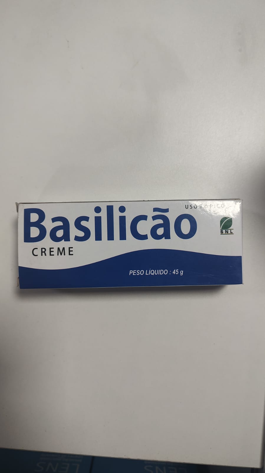 BASILICAO CREME 45G SUPPLY NATURE