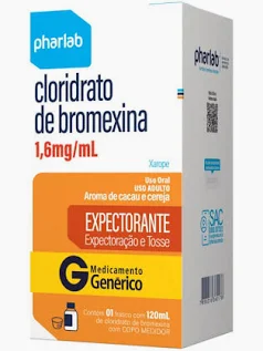 BROMEXINA 1,6MG/5ML XPE AD 120ML PHARLAB