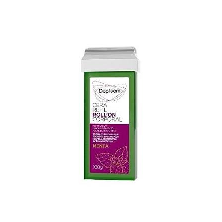 Cera Depilação Depilsam 100G Refil Menta