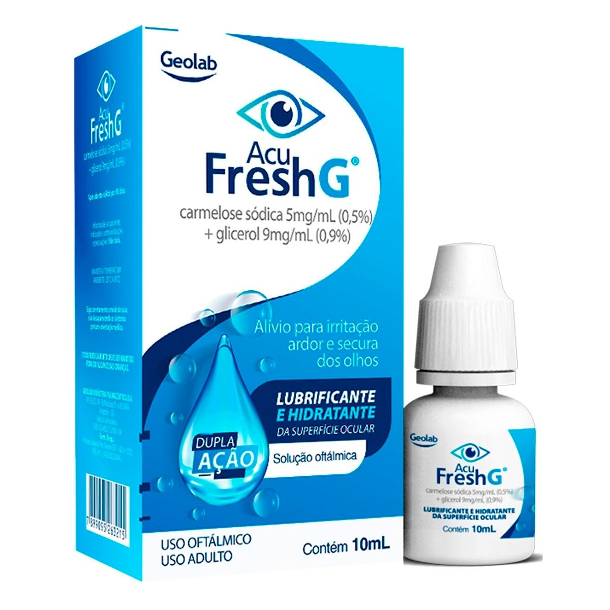 ACU FRESH G SOL OFTALMICA 5MG/ML+9MG/ML FR 10ML GEOLAB