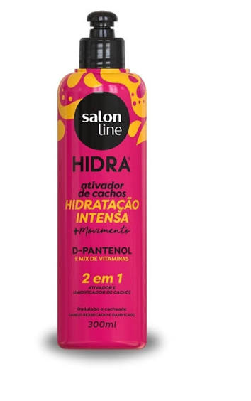 Ativ Cachos Salon Line 300ml Hidratante D-Panthenol Mix Vi