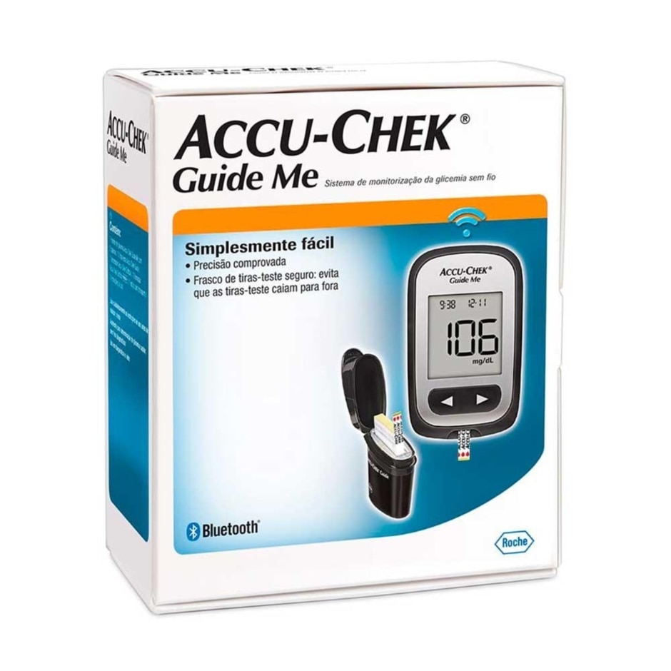 Kit Accu-Chek Guide Me Mg/Dl C/10 Tiras