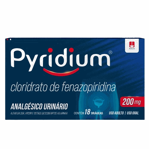 PYRIDIUM 200MG DRG C/18
