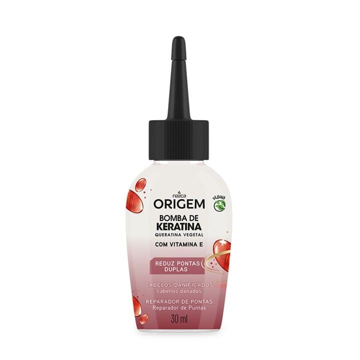 Reparador Pontas Origem 30ml Bomba De Queratina