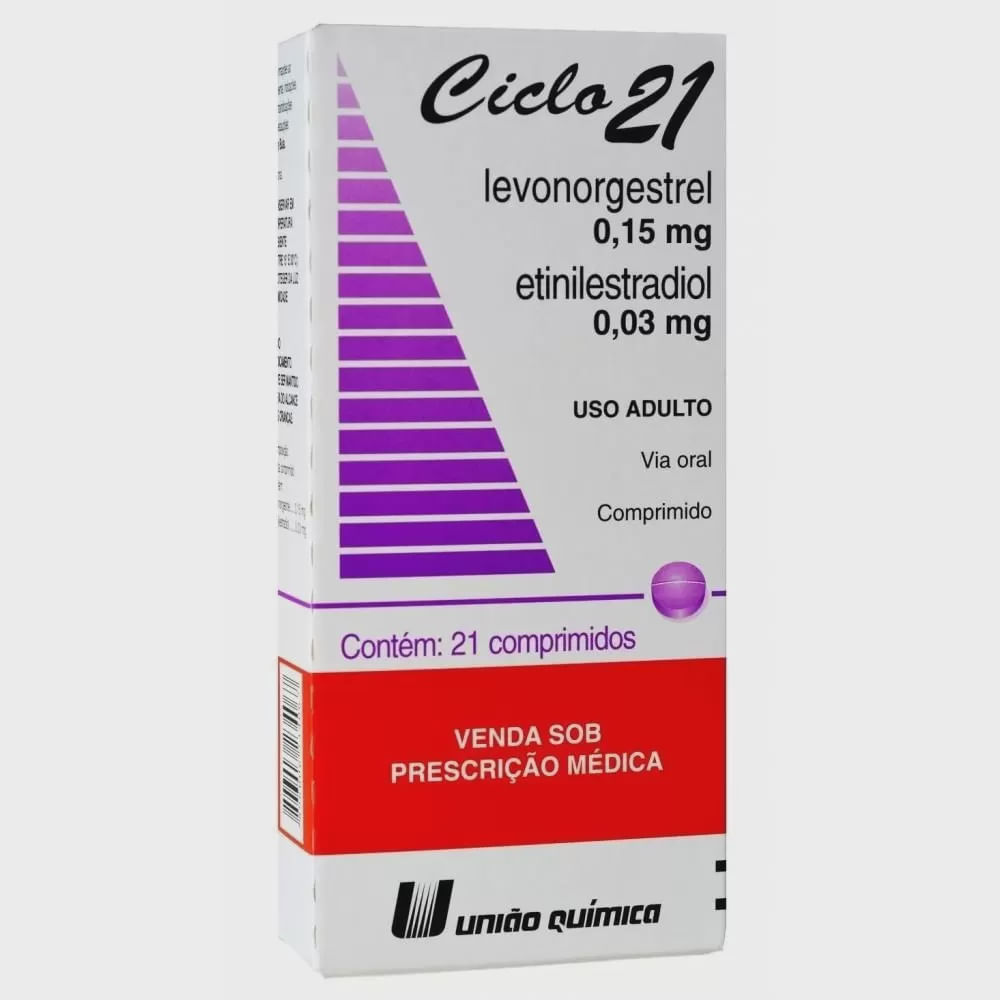 CICLO 21 0,15MG+0,03MG 21CPR UNIAO QUIMICA