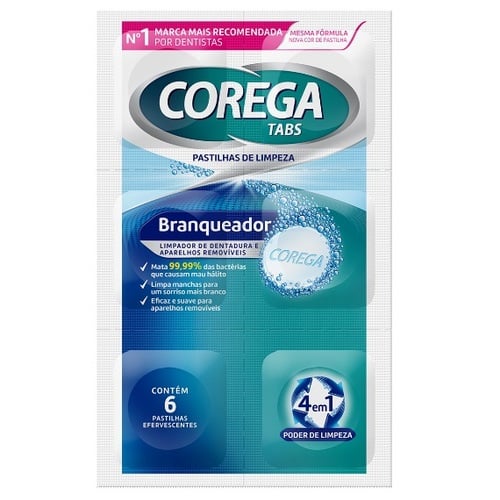 PASTILHA DE LIMPEZA 3 MINUTOS COREGA 30UN