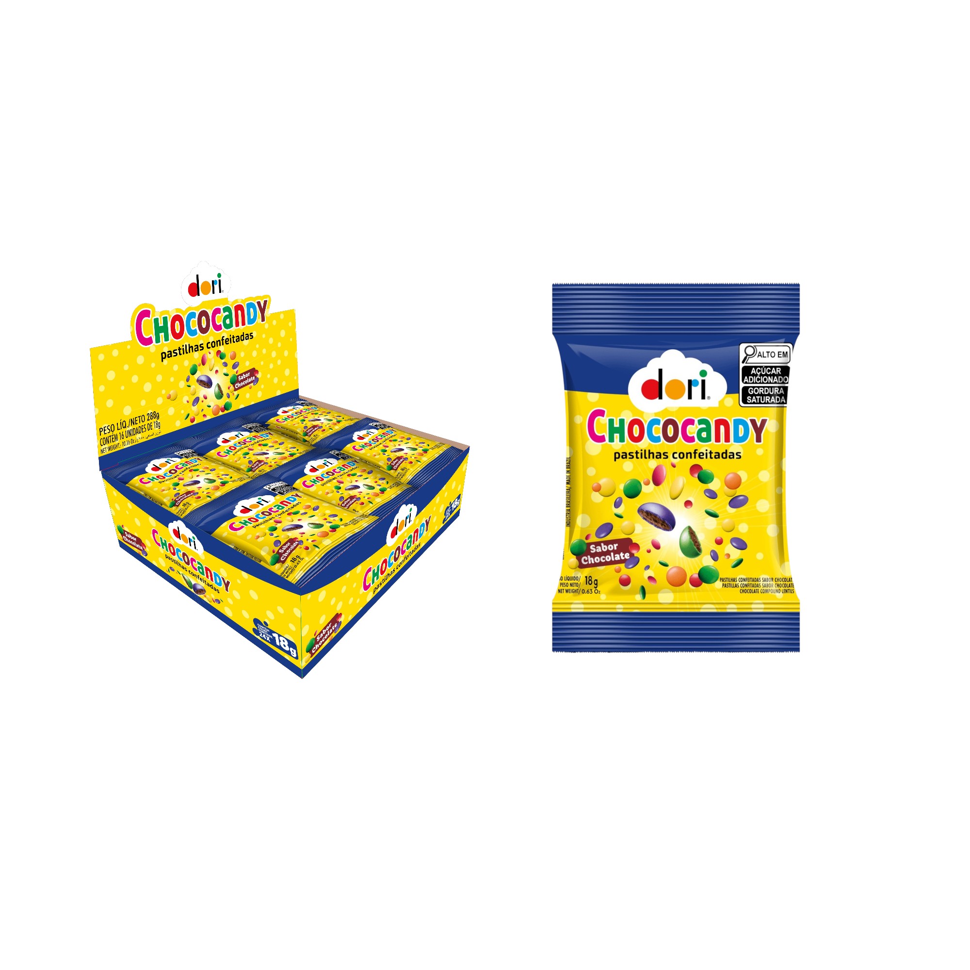 Chococandy Pastilhas Confeitadas