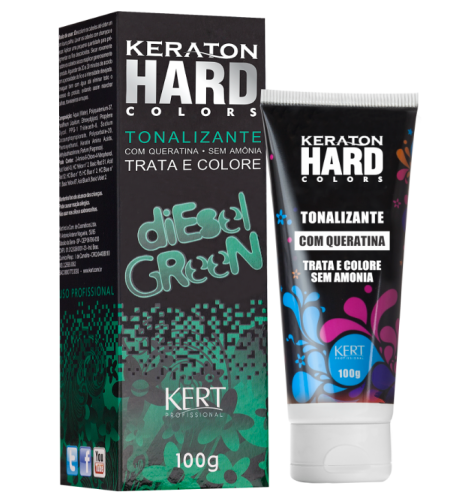 Tonalizador Hard Color 100g Diesel Green