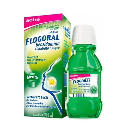 FLOGORAL 1,5MG/ML MENTA CAIXA 150ML