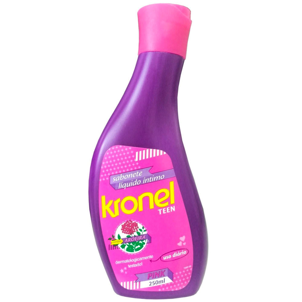 Kronel Teen Pink Sabonete Íntimo 250ml