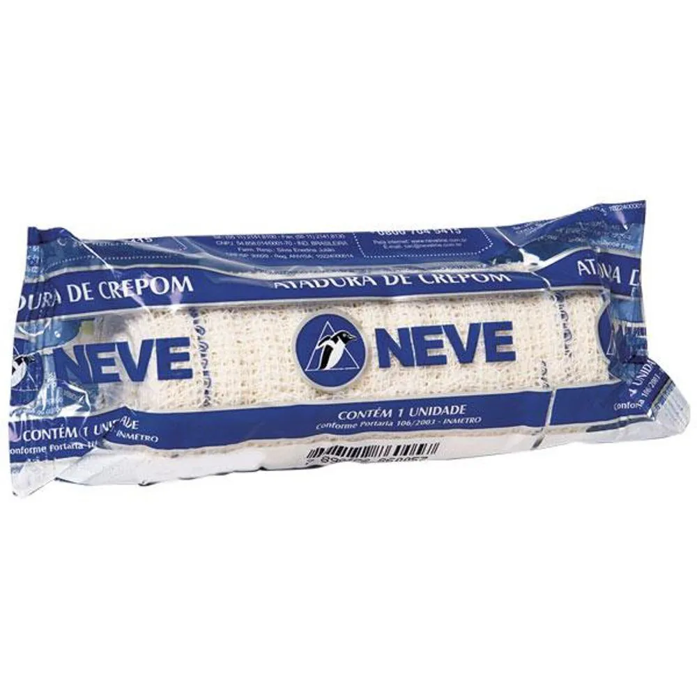 ATADURA CREPE NEVE 6CM X 1,8 CM