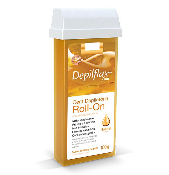 CERA DEPILATORIA ROLL-ON NATURAL 100G