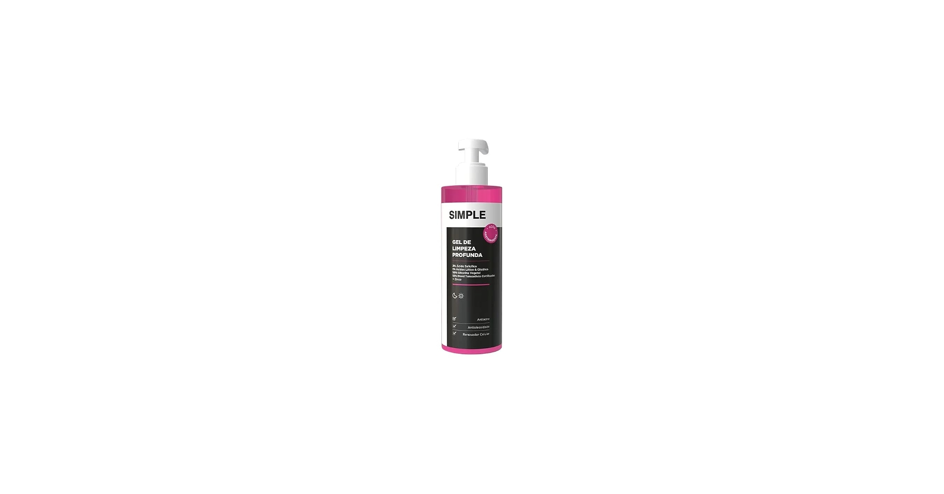 GEL DE LIMPEZA PROFUNDA SIMPLE 350G