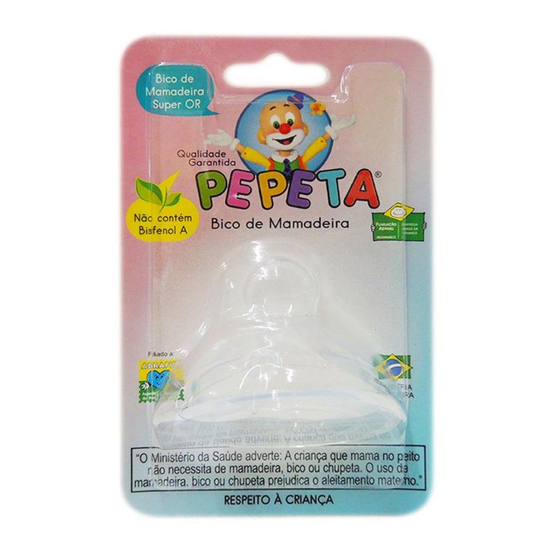 Bico Mamadeira Pepeta Orto Silicone