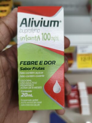 ALIVIUM 100 MG/ML GOT PEAD/PEBD C/ 20 ML