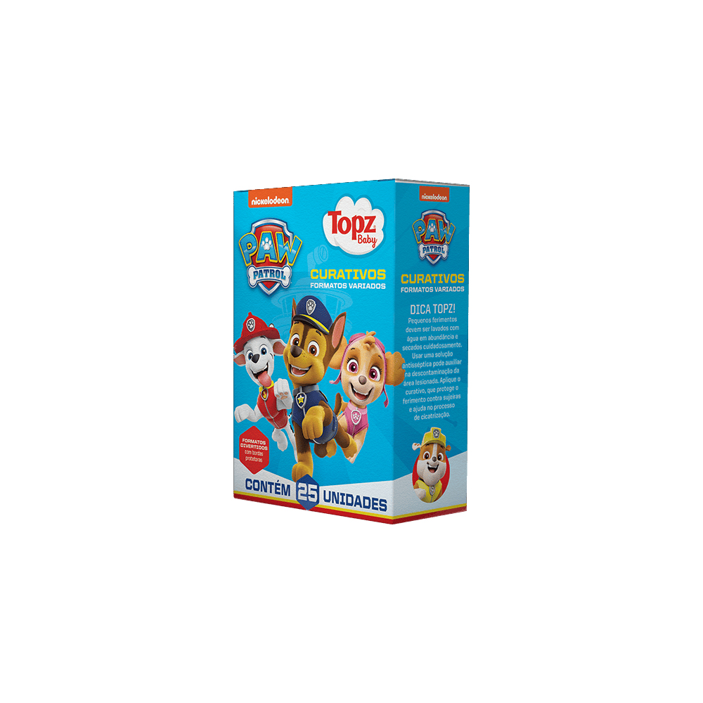 CURATIVO ESTAMPADO PATRULHA CANINA C/25 CREMER