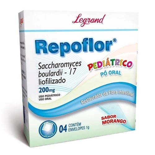 REPOFLOR PEDIATRICO C/4 SACHES
