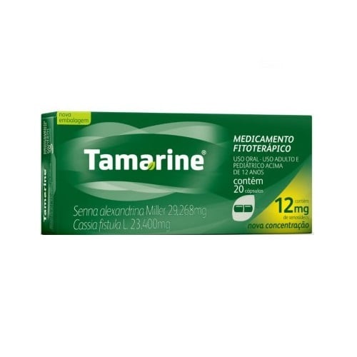 TAMARINE 12MG CPS C/20