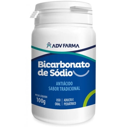 BICARBONATO DE SODIO POTE 100GR C/12