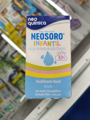 NEOSORO INFANTIL 30 ML  NEO QUIMICA