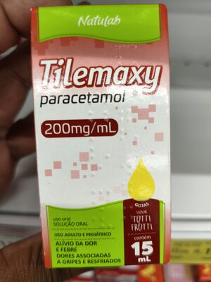 TILEMAXY SOL OR 200MG 15ML SB TUTTI FRUTI NATULAB